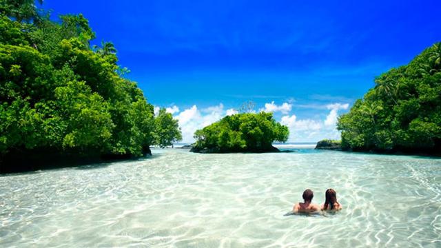 Pantai jadi salah satu andalan pariwisata Samoa