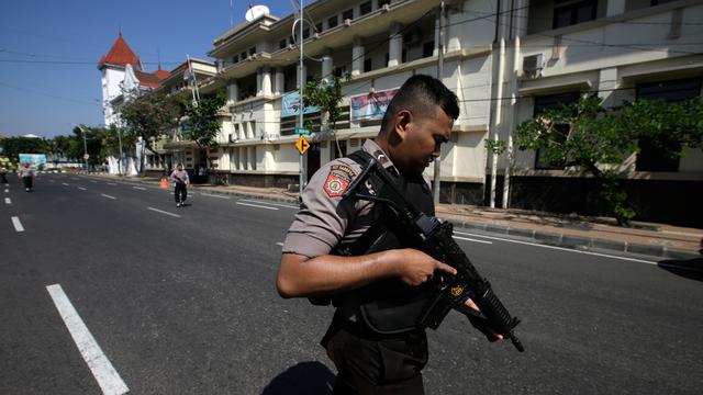 Bom Meledak di Markas Polrestabes Surabaya