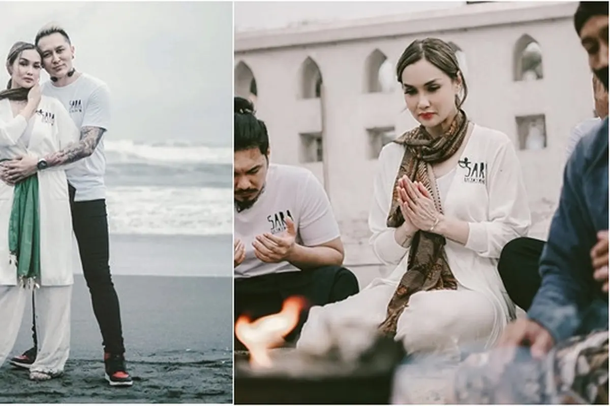 Potret Sara Wijayanto Berkunjung ke Yogyakarta