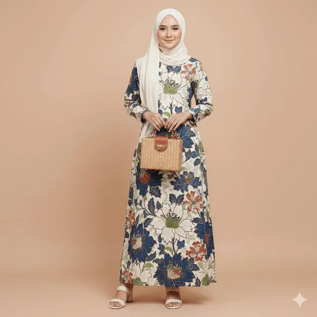 Model Daster Batik Modern untuk Jalan-Jalan by Gemini