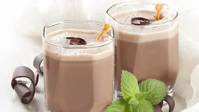 Es Susu Pudding Coklat