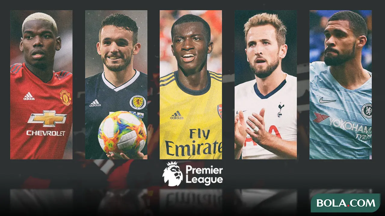 Kolase - Premier League (Paul Pogba, John McGinn, Eddie Nketiah, Harry Kane, Ruben Loftus-Cheek)