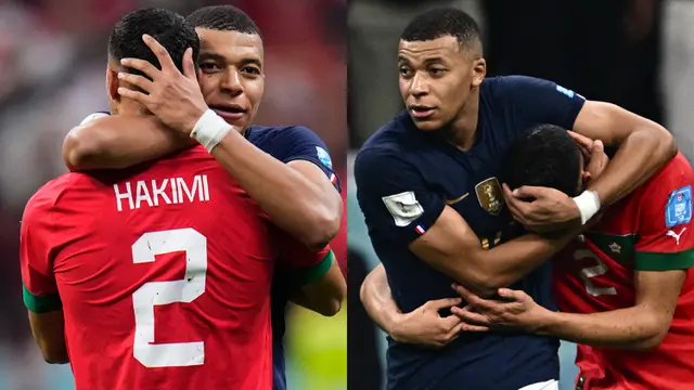 Manisnya Bromance Achraf Hakimi dan Kylian Mbappe