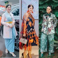 Kahiyang Ayu Kerap Tampil Dibalut Pakaian Desainer Lokal. [@ayanggkahiyang]