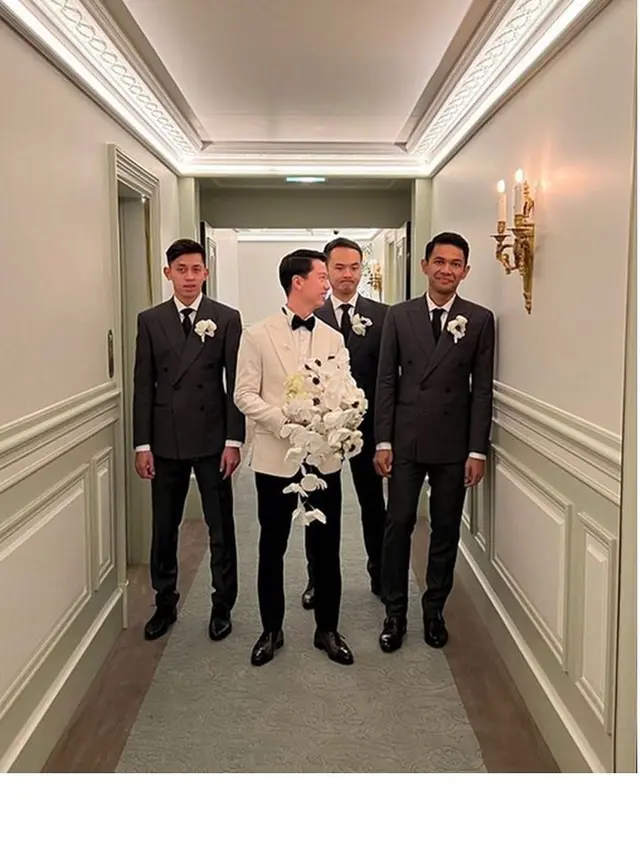 6 Potret Seleb yang Hadiri Pernikahan Kevin Sanjaya dan Valencia Tanoesoedibjo