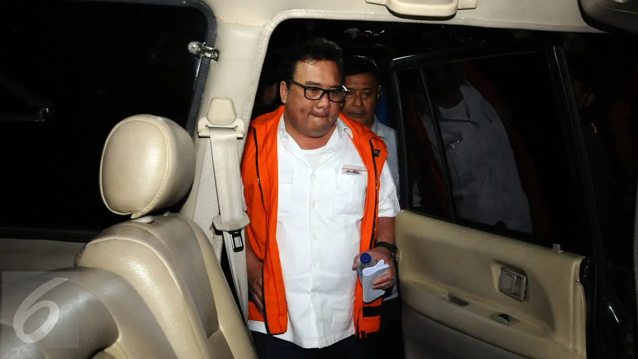 20170127-Diduga Menyuap Hakim MK Patrialis Akbar, Basuki Ditahan KPK-Jakarta