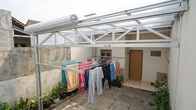 Model Atap Jemuran dari Baja Ringan yang Cocok untuk Rumah Sederhana