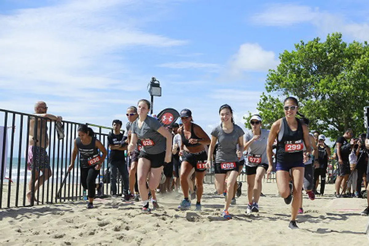 Ilustrasi Under Armour Charged Run Bali 2017
