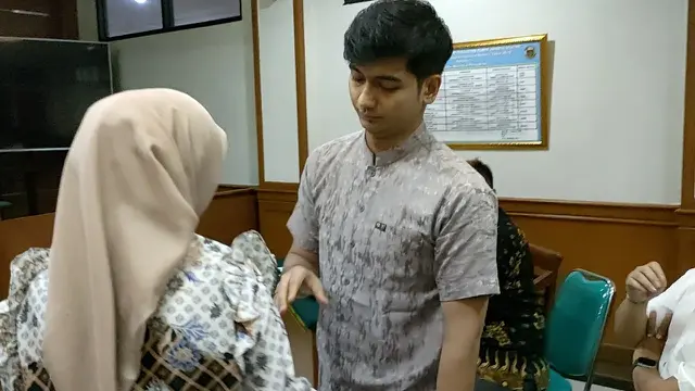 Ria Ricis dan Teuku Ryan. (M Altaf Jauhar/ Liputan6.com)