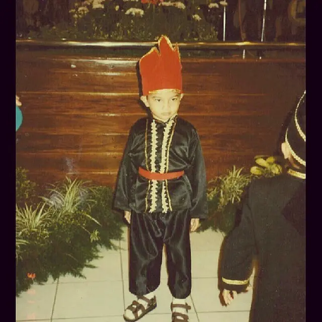 Kevin Kambey saat kecil (Foto: Instagram/@kkambey)