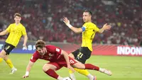 Statistik Timnas Indonesia vs Malaysia: Garuda Jarang Mengancam