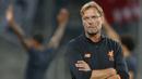 Ekspresi pelatih Liverpool, Jurgen Klopp usai laga timnya melawan Hoffenheim pada kualifikasi Liga Champions di Rhein-Neckar-Arena, Sinsheim, (15/8/2017). Liverpool menang 2-1.  (AP/Michael Probst)