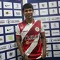 Bek Kuala Lumpur FA, Ahmad Jufriyanto, berpose usai laga Liga Super Malaysia di Stadion Kuala Lumpur, Cheras, Minggu (4/2/2018). Kuala Lumpur FA kalah 0-2 dari Selangor FA. (Bola.com/Vitalis Yogi Trisna)