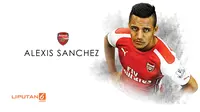 Alexis Sanchez (Liputan6.com/Abdillah)