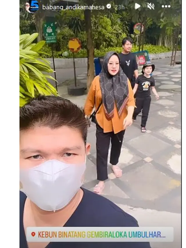 6 Potret Andika Kangen Band Honeymoon di Jogja, Pamer Kedekatan Istri dan Anak