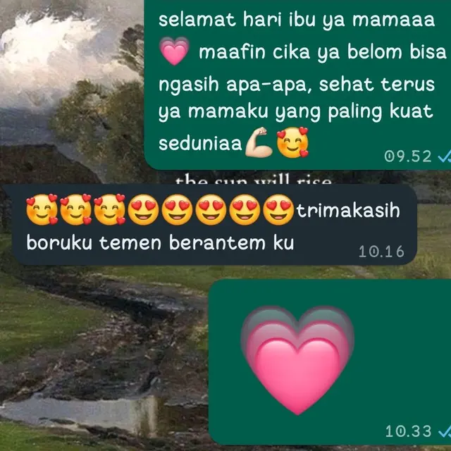 6 Chat Balasan Ibu Dapat Ucapan Selamat Hari Ibu dari Anak Ini Bikin Tersentuh