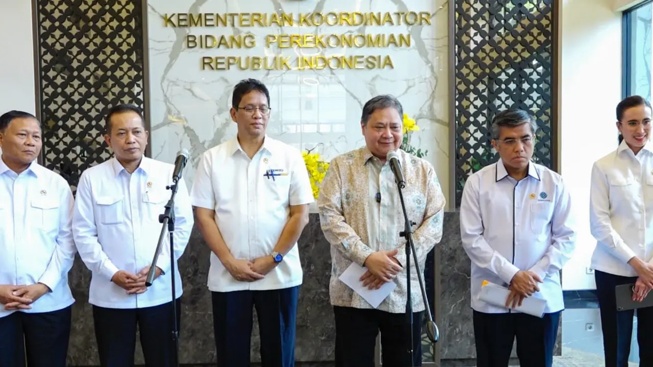 Menteri Koordinator Bidang Perekonomian Airlangga Hartarto