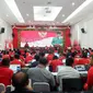 Sekjen PDIP, Hasto Kruistiyanto menyampaikan arahan di hadapan bakal calon legislatif (Liputan6.com/Putu Merta)