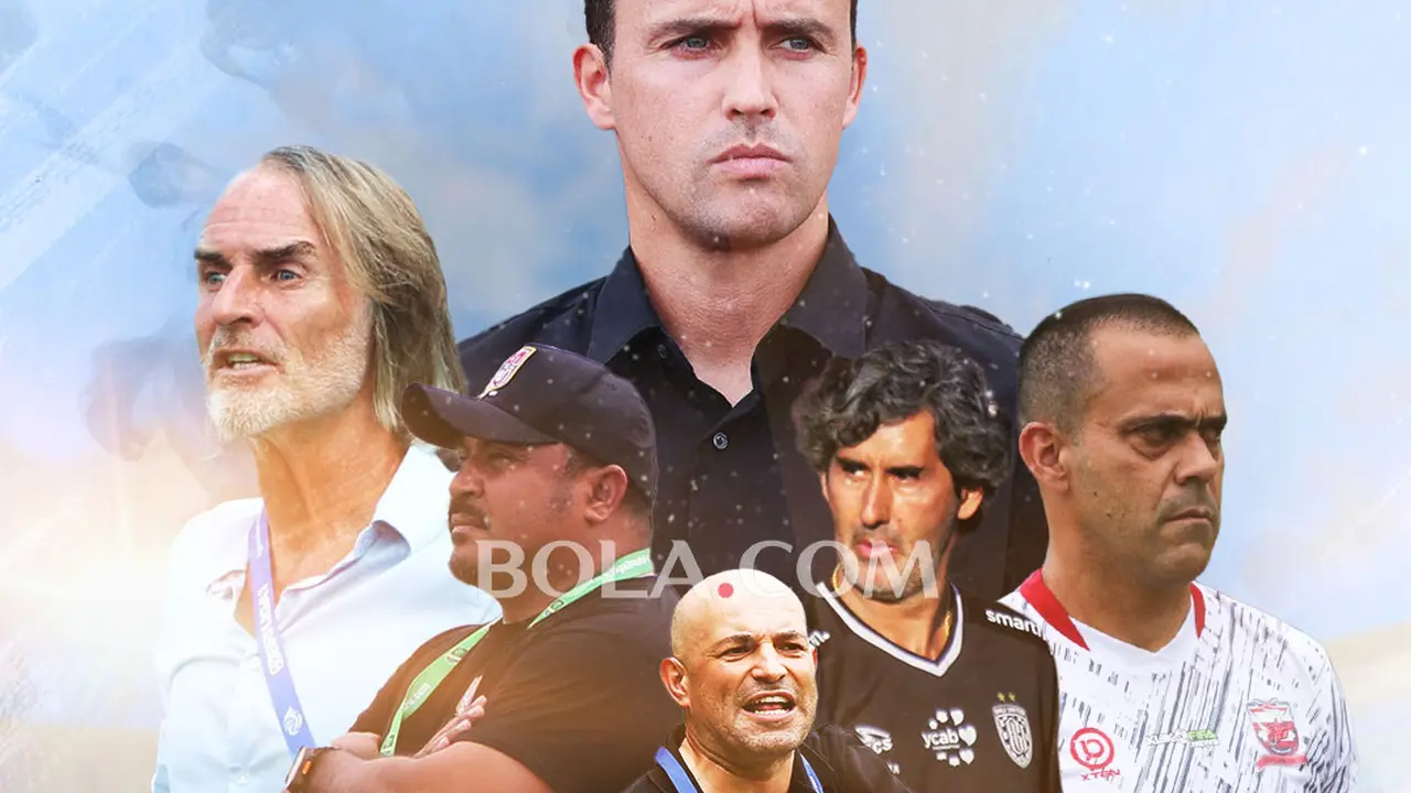 Ilustrasi - Deretan Pelatih Sejak Awal Musim yang Tak Kena PHK di BRI Liga 1 2024/2025