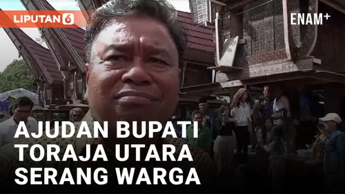 VIDEO: Viral Ajudan Bupati Toraja Utara Serang Warga