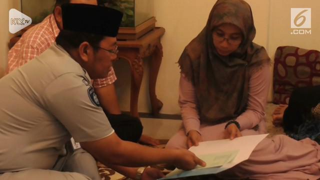 Keluarga Dodi Junaidi, Keluarga Dodi Junaidi, salah satu korban jatuhnya pesawat Lion Air JT 610 mendapatkan santunan uang dari Jasa Raharja. satu korban jatuhnya pesawat Lion Air JT 610 mendapatkan santunan uang dari Jasa Raharja.