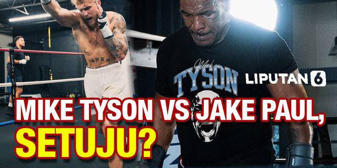 VIDEO: Mike Tyson Bakal Lawan Jake Paul?