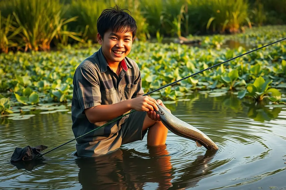 mimpi mancing belut