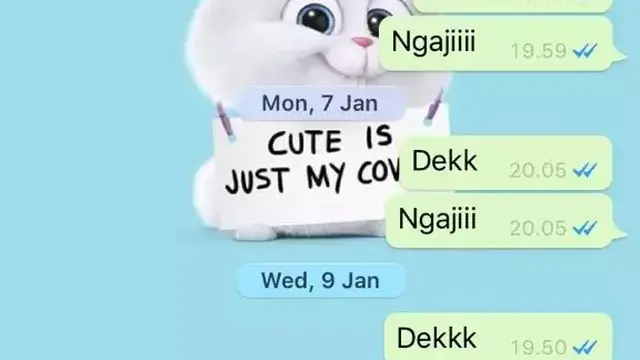 8 Chat Kocak Kakak Adik Ini Bikin Geleng Kepala, Absurd Banget