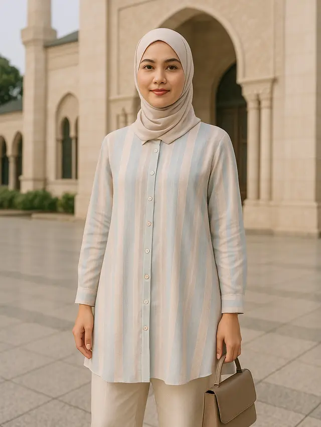 Model Tunik untuk Lebaran Idul Adha (Foto: ChatGPT)