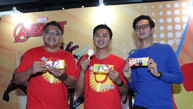 Sensasi Makan Es Krim dengan Karakter Iron Man