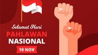 Ilustrasi Hari Pahlawan. (Image by Freepik)