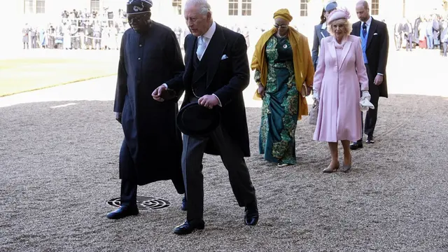 Debut Kate Middleton dengan Gaun Abu-abu Era 80an, Terinspirasi dari Raja Charles?