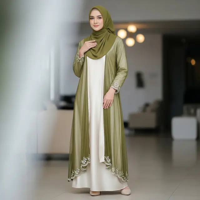 9 Kombinasi Warna Tile dan Satin untuk Baju Lebaran 2026, Elegan di Hari Raya