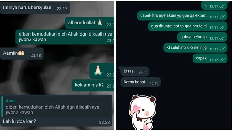 6 Chat Kakak dan Adik Saat Pembahasan Serius Ini Bikin Senyum Tipis