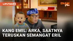 Eril Berpulang, Ridwan Kamil Ajak Arka Lanjutkan Semangat Sang Kakak