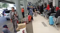 Situasi di Pasar Pasar Senen, Jakarta, Selasa (11/6/2019). (Liputan6.com/ Yopi Makdori)