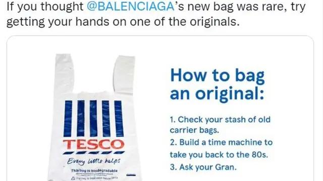 Kantong belanja Tesco