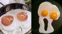 6 Kreasi Absurd Masak Telur Ini Bikin Geleng Kepala, Netizen: Malah Mirip Alien (Twitter/txtdarigajelas)