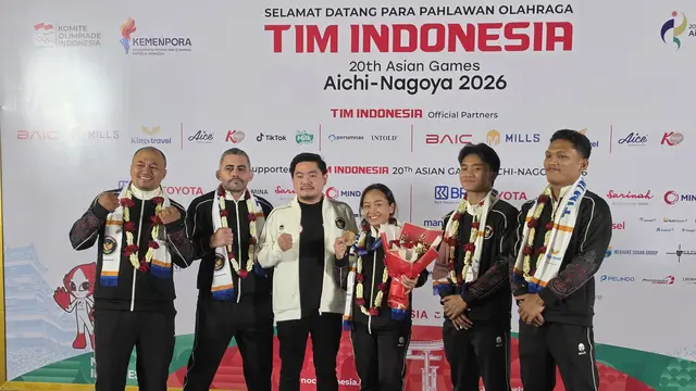 Kepulangan atlet MMA Indonesia dari Asian Games 2026