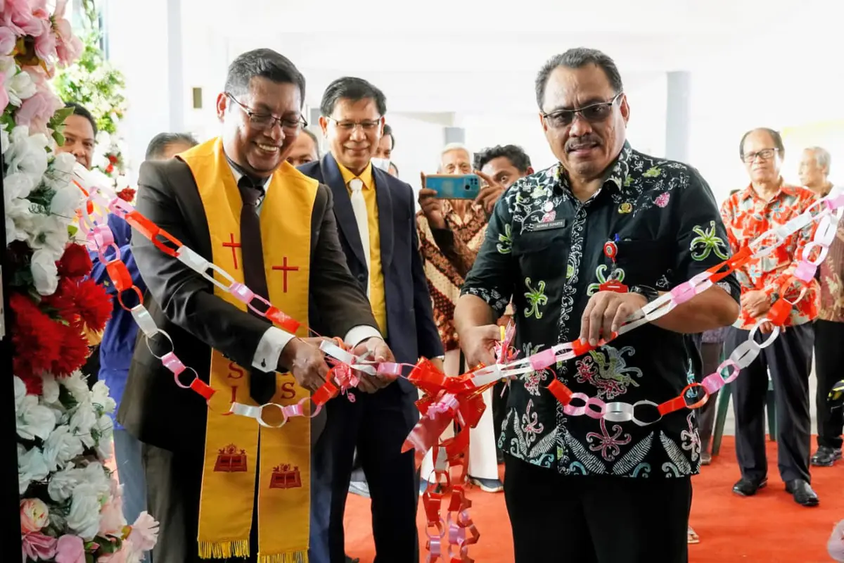 Pj Sekda Bontang Resmikan Gedung Baru GPSI El-Zebaoth, Simbol Perjalanan Iman Tiga Dekade