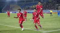 Pemain Timnas Indonesia beraksi di Piala AFF U-16 2024. (Dok PSSI)