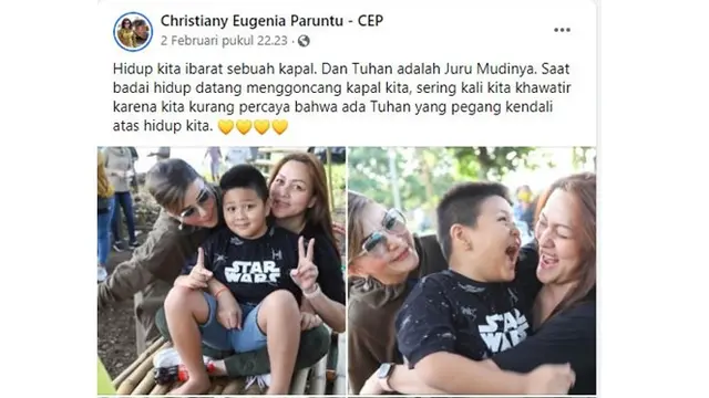 6 Potret Kedekatan Michaela Paruntu dengan Kakak Christiany Paruntu Bupati Minahasa Selatan