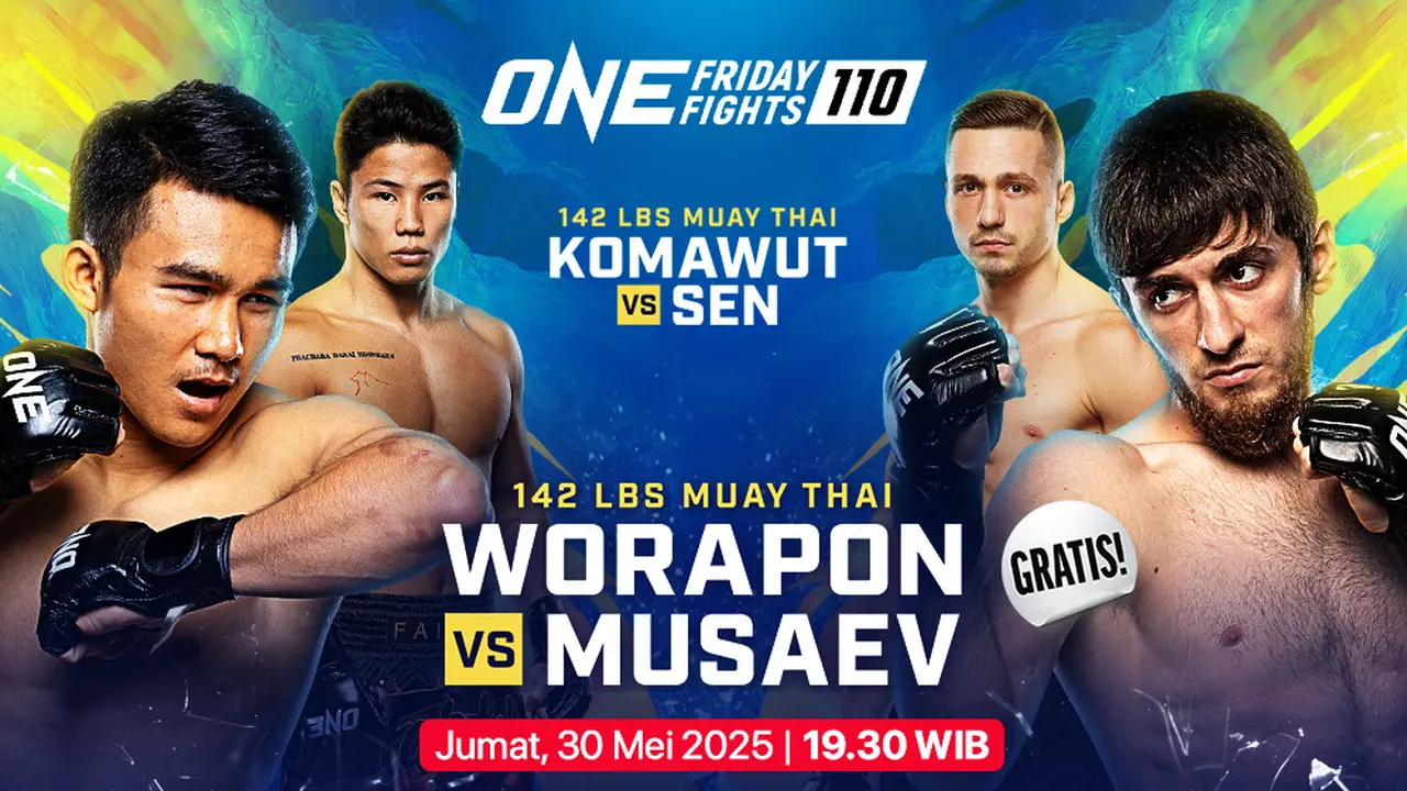One Friday Fights 110: Worapon vs Musaev 2025