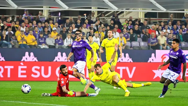 Hujan Gol, Inter Milan Menang Dramatis Lawan Fiorentina di Liga Italia
