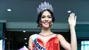 Puteri Indonesia 2016, Kezia Warouw mewakili Indonesia di ajang Miss Universe 2016. Meski tidak keluar sebagai pemenang, Kezia masuk 13 besar dan masuk 10 besar di penghargaan lain. (Adrian Putra/Bintang.com)