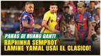 Ruang Ganti Barcelona Kacau! Raphinha Salahkan Lamine Yamal Jadi Biang Kerok Kekalahan El Clasico
