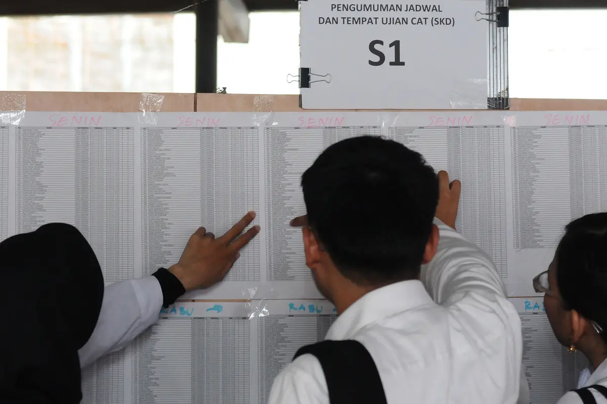 Ribuan Pelamar Ikuti Tes CPNS Kemenkumham