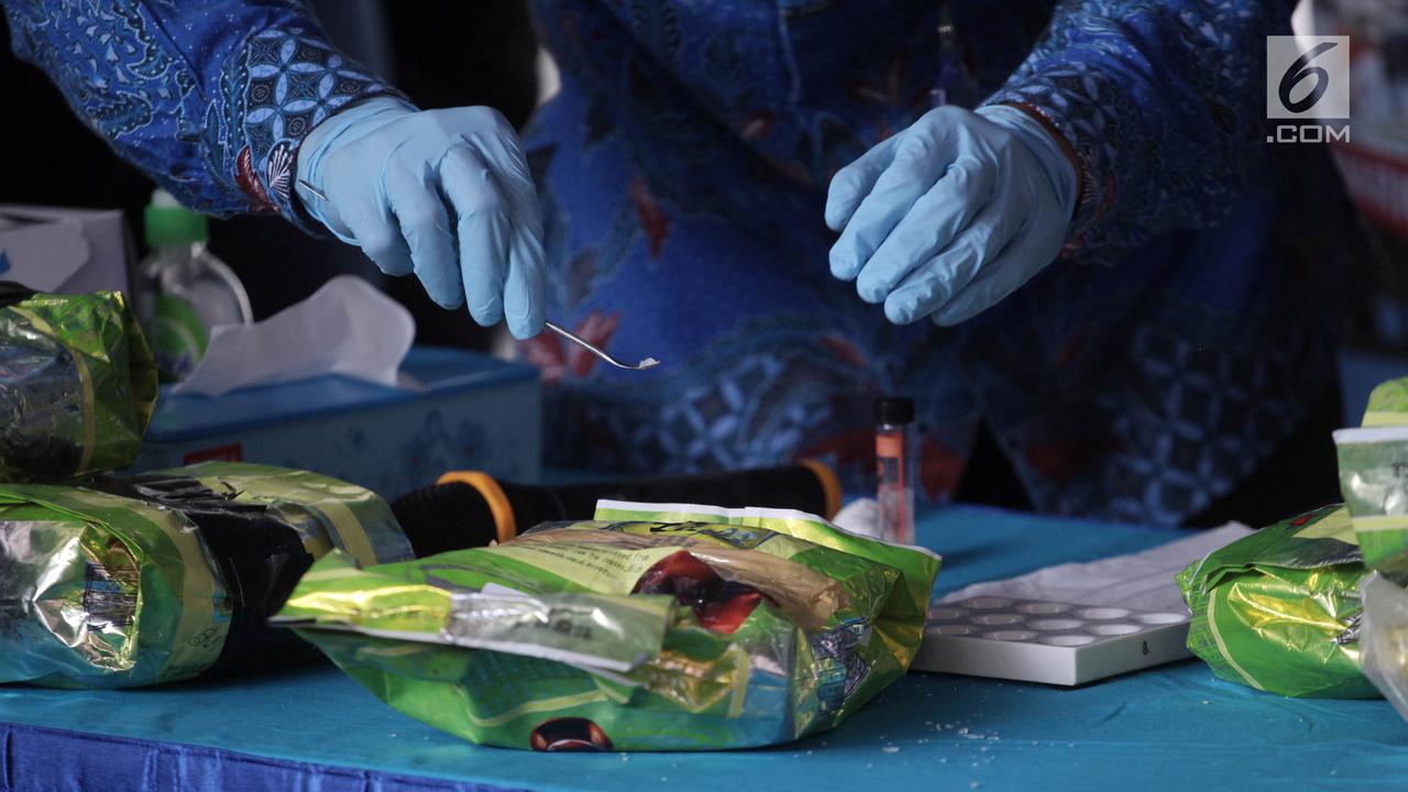 BNN musnahkan sabu asal Penang Malaysia