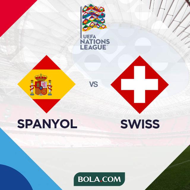 UEFA Nations League - Spanyol Vs Swiss