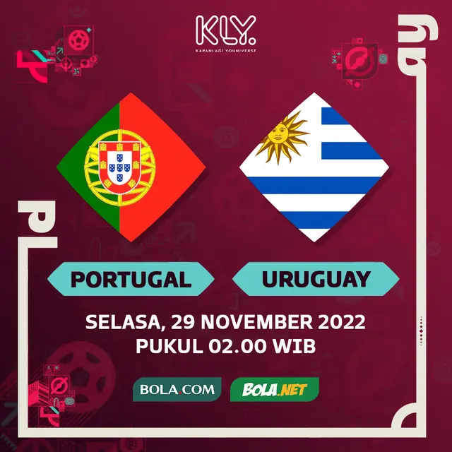 Piala Dunia 2022 - Portugal Vs Uruguay